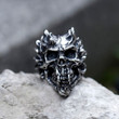 Unique Satan Devil Skull Ring