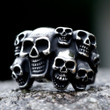 Fashion Punk Domineering Skull Ring