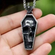 Skull Coffin Necklace
