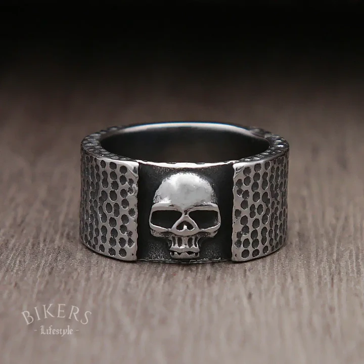 Rock Skull Ring | Ver 2