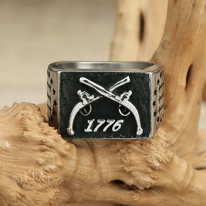 1776 Independence Day Ring