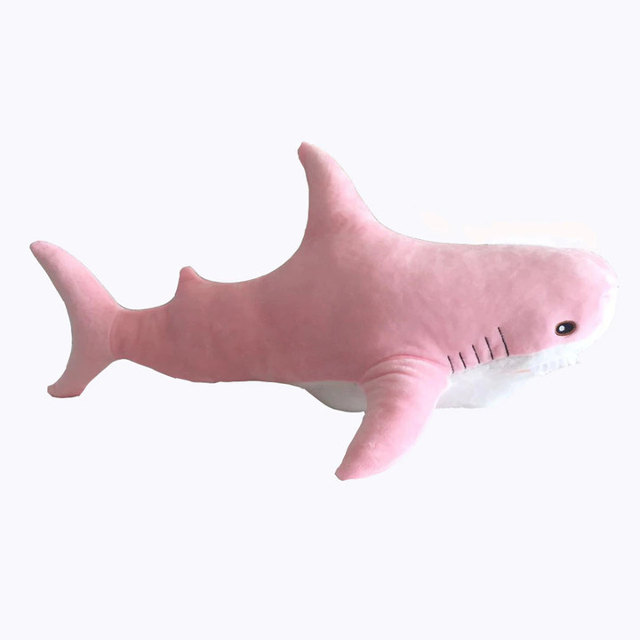 Giant Cute Shark Plush Toy Soft Stuffed
