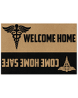 Nurse Welcome Home Doormat