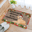 Labrador Retriever Christmas Doormat
