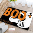 Personalized Custom Name Boo Y'all Custom Halloween Doormat