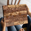 Mom Daughter Son Mom Belongs To Meaningful Personalized Canvas