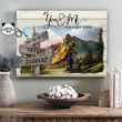 Anniversary Gift For Couple We Got This Personalized Hiking Canvas