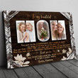 For Mom Thanks You For Your Love Your Caring Ways Personalized Canvas