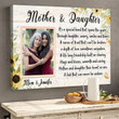 Mom And Daughter Life Long Friendship Meaningful Personalized Canvas