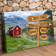 Personalized Custom Name Meaningful Canvas for Family