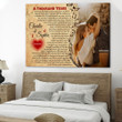 For Wife Husband Song Lyrics Couple Anniversary Personalized Canvas