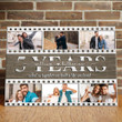 Couple 5 Years Anniversary Film Roll Meaningful Personalized Canvas