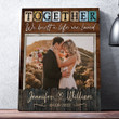 Wife Husband Built A Life Love Wedding Anniversary Personalized Canvas