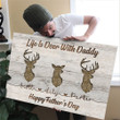 Dad Life Is Deer With Daddy Happy Father's Day Personalized Canvas
