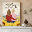 Always My Mother Forever My Friend Personalized Canvas From Daughter