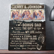Bonus Dad StepDad Daughter Make Family Meaningful Personalized Canvas