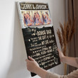 Bonus Dad StepDad Daughter Make Family Meaningful Personalized Canvas