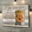 Personalized Gift For Mom From Daughter To My Loving Mom Canvas