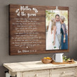 Gift For Mother-in-law Mother Of The Groom Wedding Personalized Canvas