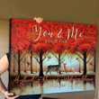 You And Me We Got This Deer Anniversary Personalized Canvas