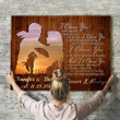 Anniversary Couple I Choose You Meaningful Personalized Canvas