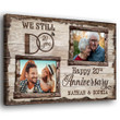 Wife Husband Still Do Anniversary Photo Personalized Poster Canvas