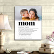 Personalized Image Mom Definition Canvas Meaningful Gift For Mom