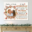 Mother In Law And Daughter In Law Meaningful Personalized Canvas