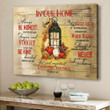 Autumn In Our Home Always Be Honest Canvas Gift For Family