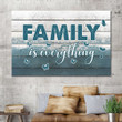 Family Living Room Wall Art Family Is Everything Family Canvas