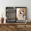 Personalized Gift For Dog Lover Don't Cry For Me Canvas