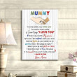 New Mum First Time Mum And Child Holding Hands Personalized Canvas