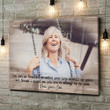 Personalized Sympathy Gift Ones In Loving Memorial Canvas