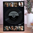 Couple Meaningful Favorite Song Anniversary Personalized Canvas