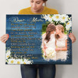 Mother's Day Mom and Daughter Thanks for Being Personalized Canvas