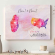 Special Place In My Heart Qatari Expats Personalized Canvas