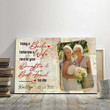 Mother Of The Bride Forever Your Daughter Vintage Personalized Canvas