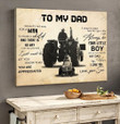 Tractor To My Dad - Son Poster & Matte Canvas BIK21090701-BID21090701