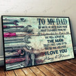 Mechanic-To my Dad Poster & Matte Canvas TRK21060103-TRD21060103