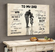 Cycling To My Dad Poster & Matte Canvas BIK21052401-BID21052401