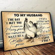 To my husband-Chicken Poster & Matte Canvas BIK21020606-BID21020606