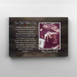 Personalized Image Canvas, Ultrasound Canvas, Father's Day Canvas, Family Canvas