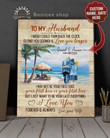 Personalized Anniversary Gift Wall Art Canvas For Husband