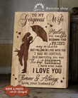 Personalized Valentine Gift Art Canvas Couple Falling In Love Had No Control Top 10 BENICEE