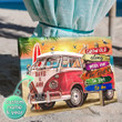 Personalized Gift For Couples, Camper Van Canvas, Grow Old Along With Me the best is yet to be Sign