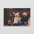 The Family Christmas - Custom Pet Canvas
