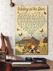 English bulldog - Forever waits for you Canvas