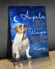 English Bulldog -  Angels also have paws Canvas
