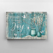 Today I Choose Joy Canvas, Butterfly Canvas, Willow Catkins Canvas, Gift Canvas