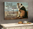 English bulldog - Those we love Canvas